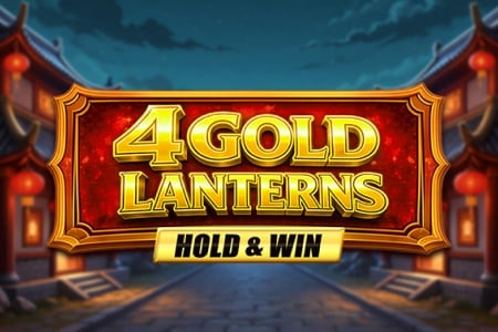 4 Gold Lanterns Hold & Win